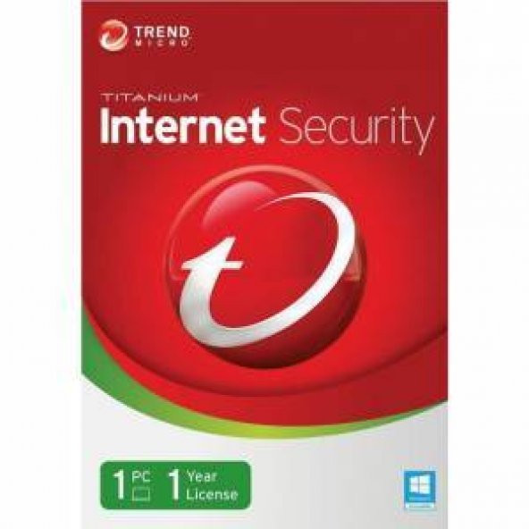 Trend Micro Titanium 1 Pc/1 Yıl Internet Security