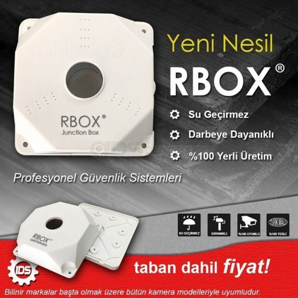 Kamera Montaj Buatı Rbox Buat - Junction Box Taban Dahil - 1