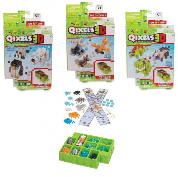 Qixels 3D Yedek Paket S4 87098