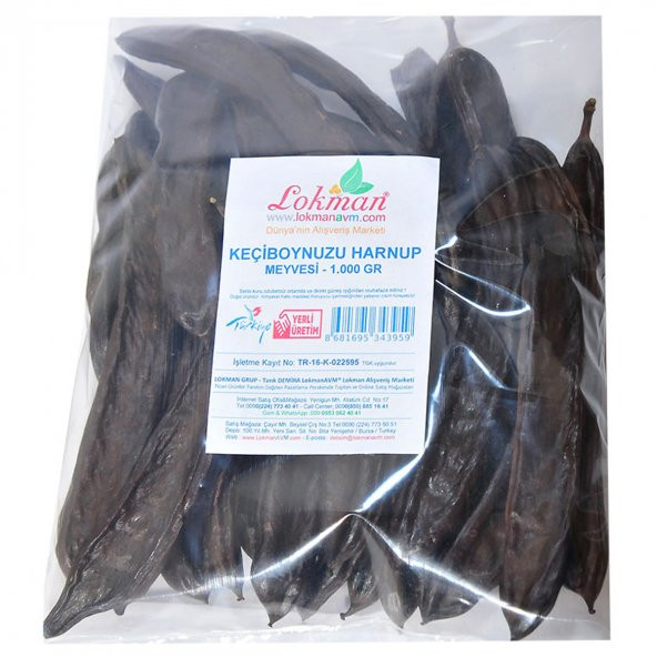 LokmanAVM Keçiboynuzu Harnup Meyvesi 1000 Gr Pkt - 2