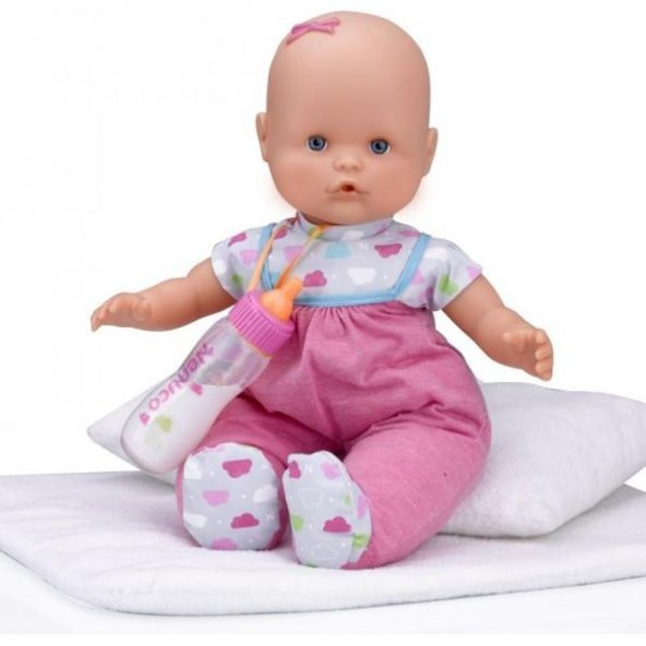 Nenuco Sihirli Biberonlu Oyuncak Bebek Özel Yapı Pembe Önlüklü