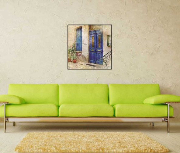 Kapı Temalı Kanvas Tablo - 2