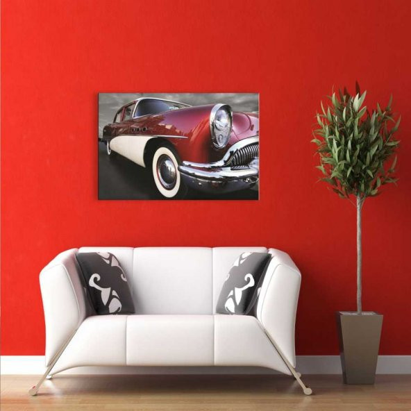 Araba Tasarım Kanvas Tablo (Model-3) - 2