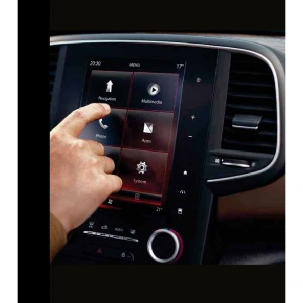 Renault Talisman 8,7 inç Dokunmatik Ekran Koruyucu - 3