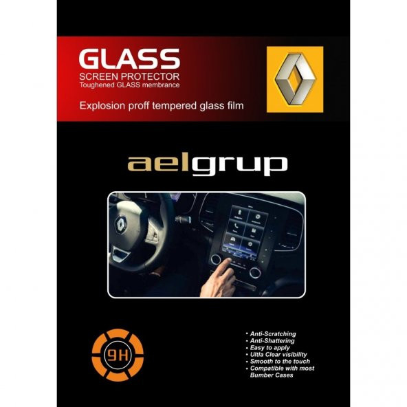 Renault Talisman 8,7 inç Dokunmatik Ekran Koruyucu - 4