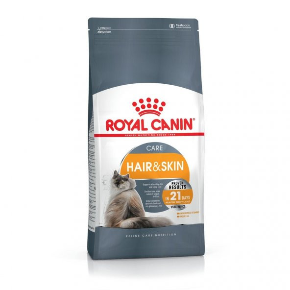 Royal Canin Hair&Skin Deri ve Tüy Sağlığı İçin Kedi Maması 2 Kg