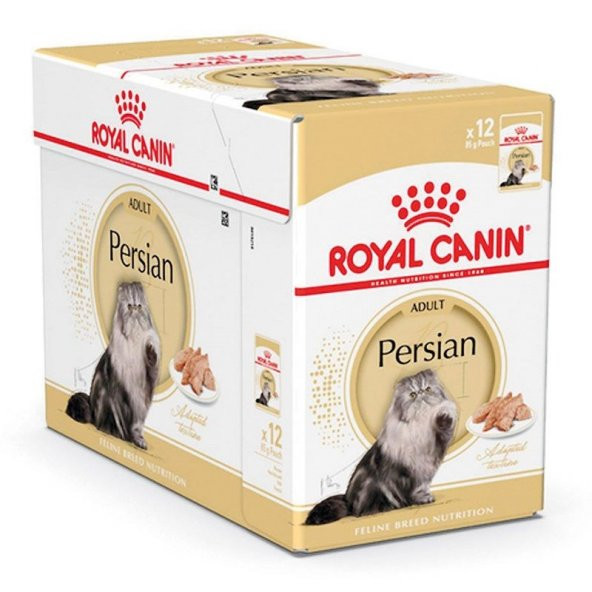 Royal Canin Persian Adult Yetişkin Kedi Yaş Mama 12x85 gr
