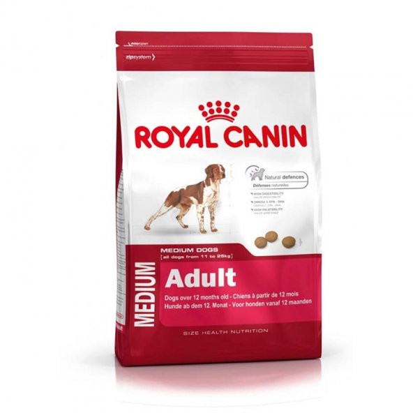 Royal Canin Medium Adult Orta Irk Yetişkin Köpek Maması 15 Kg