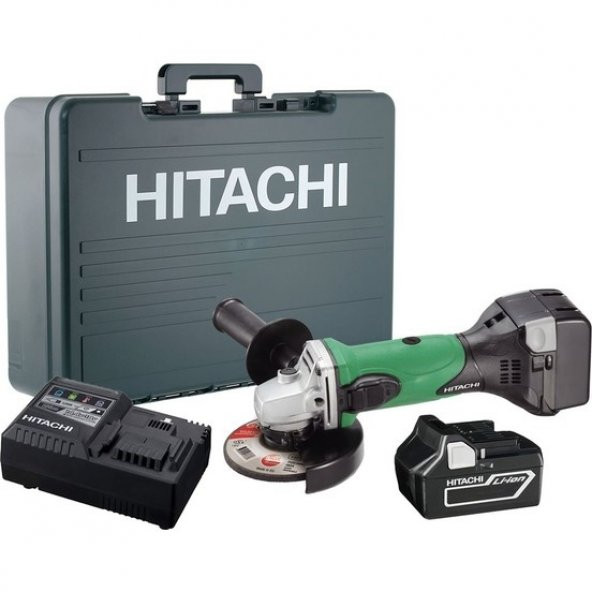 Hitachi G14DSL 14.4Volt/3.0Ah Li-Ion 115mm Akülü Avuç Taşlama