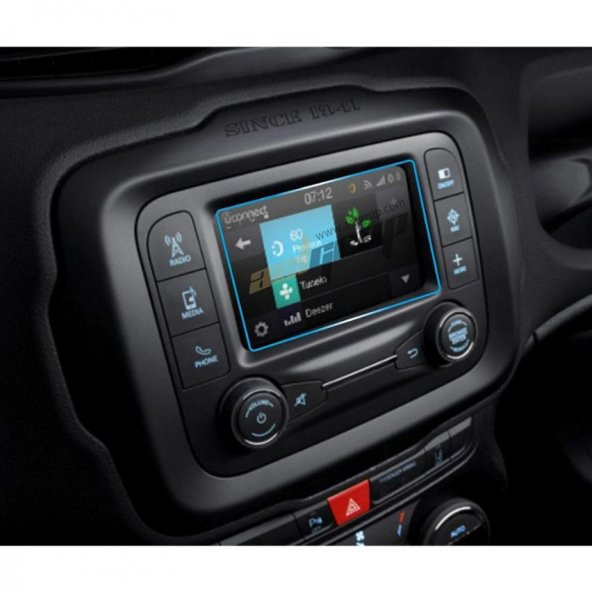 Jeep Renegade 5 inç Multimedya Ekran Koruyucu