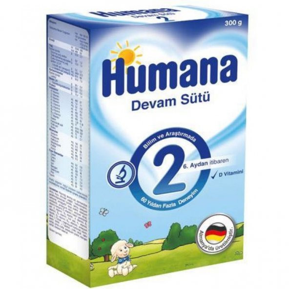 Humana 2 Devam Sütü 300gr