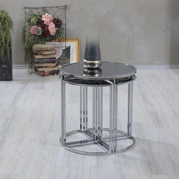 Metal Ayaklı Smart Zigon Sehpa - 2