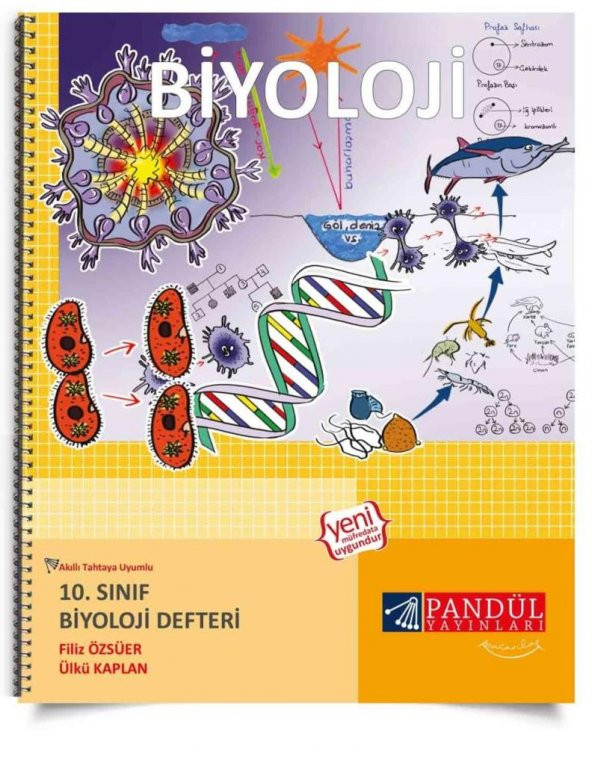 Pandül Yayınları 10. Sınıf Biyoloji Defteri