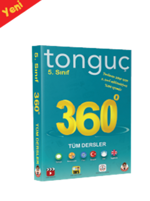 Tonguç Akademi 5.Sınıf Tüm Dersler 360 Soru Bankası