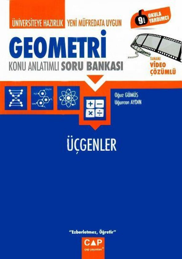 Çap Yayınları Üniversiteye Hazırlık Geometri Üçgenler Konu Anlatı