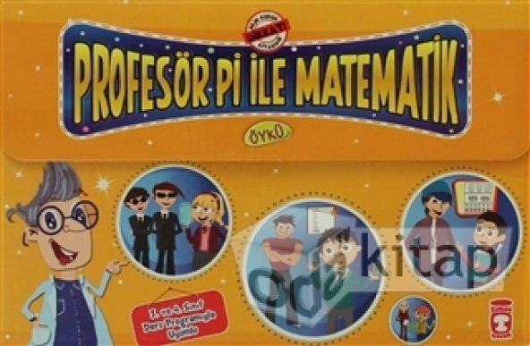 Profesör Pi İle Matematik Set 2 5 Kitap