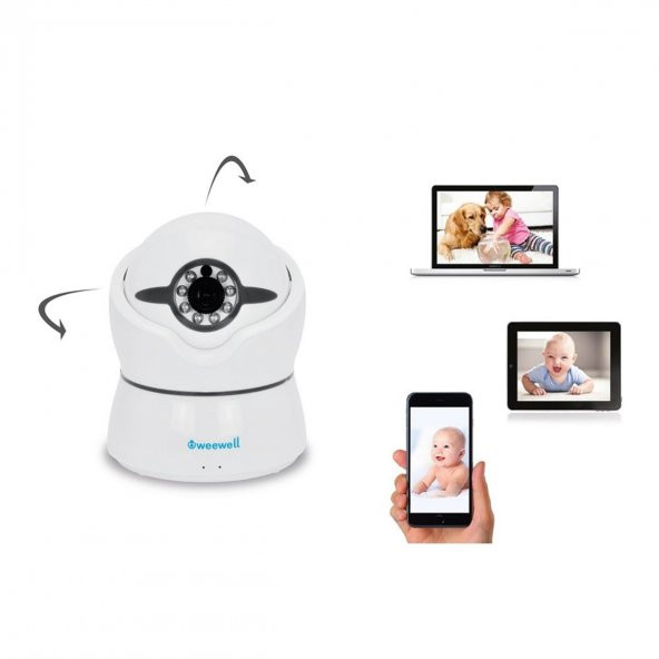 Weewell Uni-Viewer Pro Silver IP Bebek İzlem Kamerası