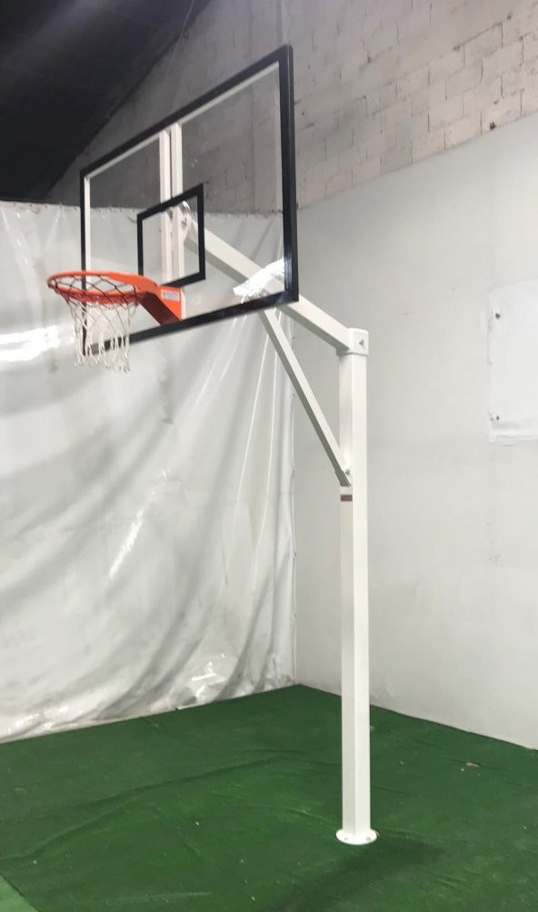 Adelinspor 201 Basketbol Potası Sabit Çember105*180 10mm Cam