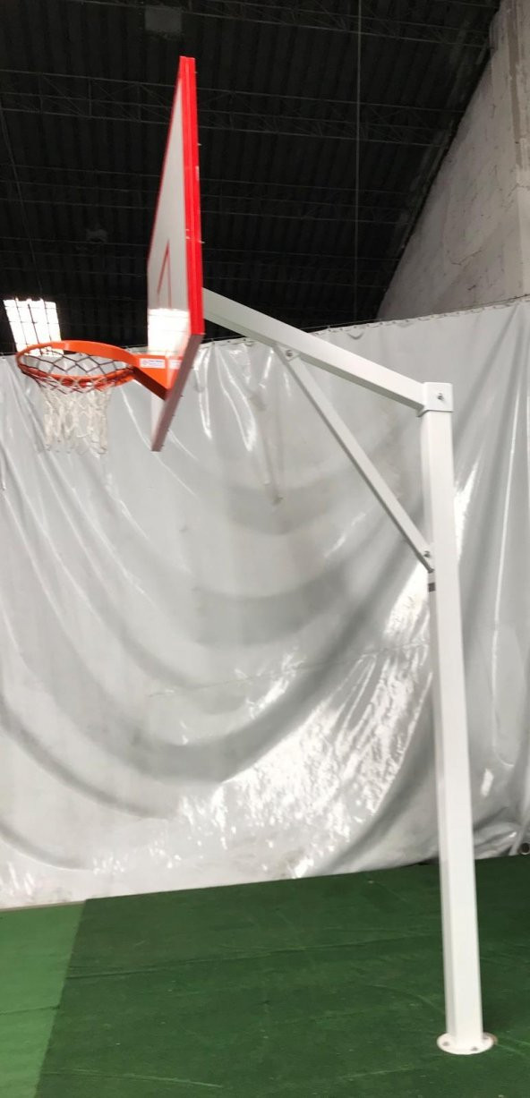 Adelinspor 201 Basketbol Potası Sabit Çember105*180 Fiber Pan - 5