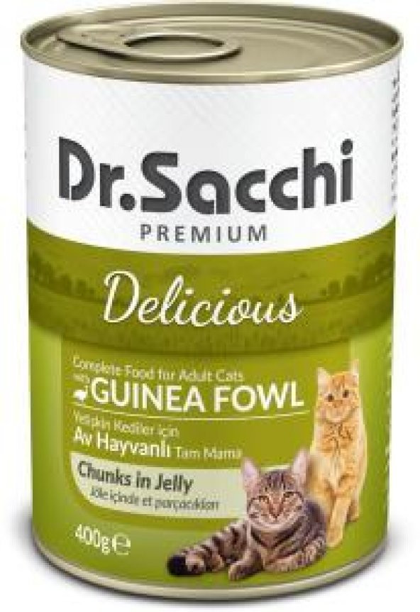 Dr.Sacchi premium av hayvanlı kedi maması