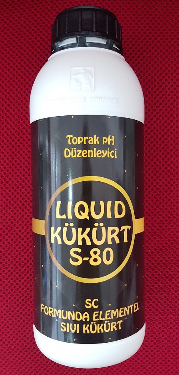 Sıvı Kukurt 1 Litre Bağlarda Sıvı Kükürt Bitkilerde Sıvı Kükürt