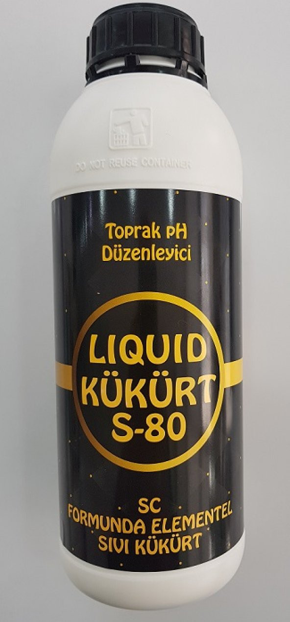 Sıvı Kukurt 1 Litre Bağlarda Sıvı Kükürt Bitkilerde Sıvı Kükürt - 2