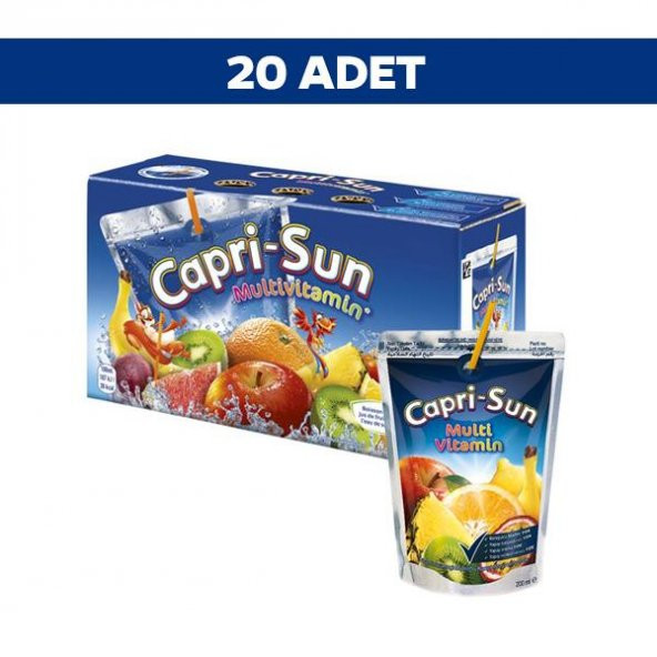 CapriSun Multi Vitamin Meyvesuyu 200 Ml x 20