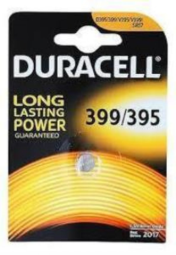 Duracell 399/395 Saat Pili Silver Oxide