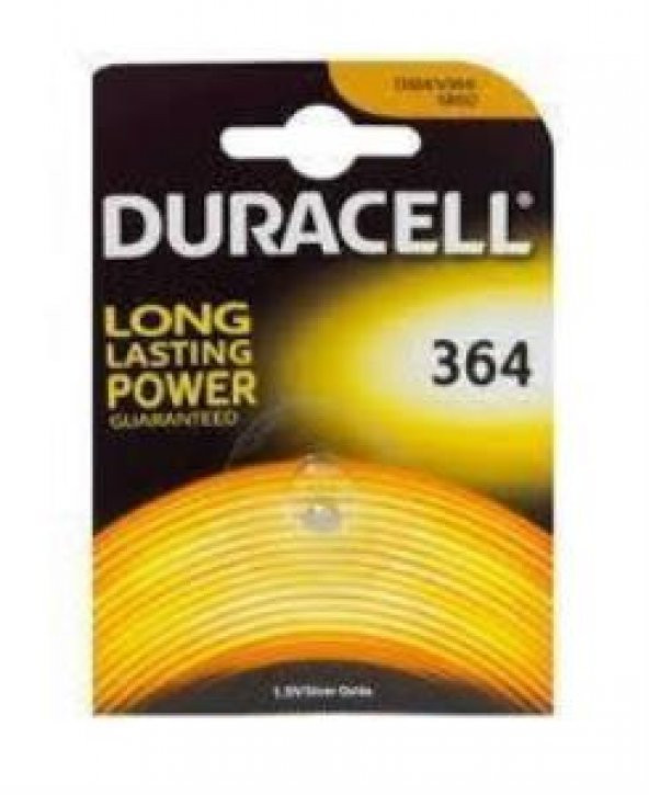 Duracell 364 Saat Pili Silver Oxid