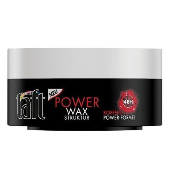 Taft Wax Power Caffeine 75Ml