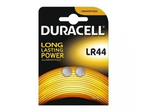 Duracell Lr44 1.5v Düğme Pi̇l 2li̇ Paket