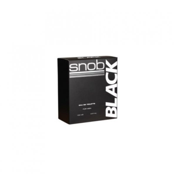 Snob Black For Men Parfüm 100 Ml Erkek