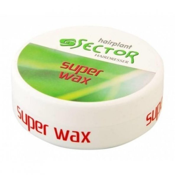 Sector Hairplant Hair Styling Wax Normal 150 Ml