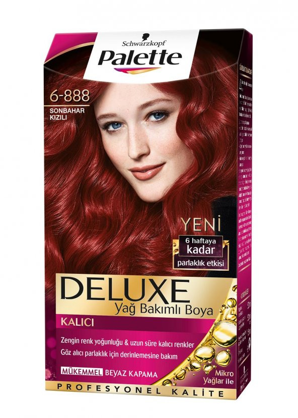 Palette Deluxe 6.888 Sonbahar Kızılı Saç Boyası