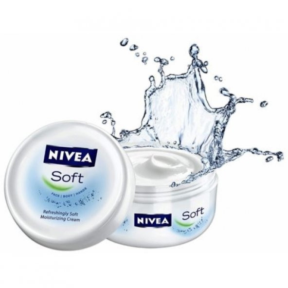 Nivea Soft Nemlendirici Bakım Kremi 100Ml