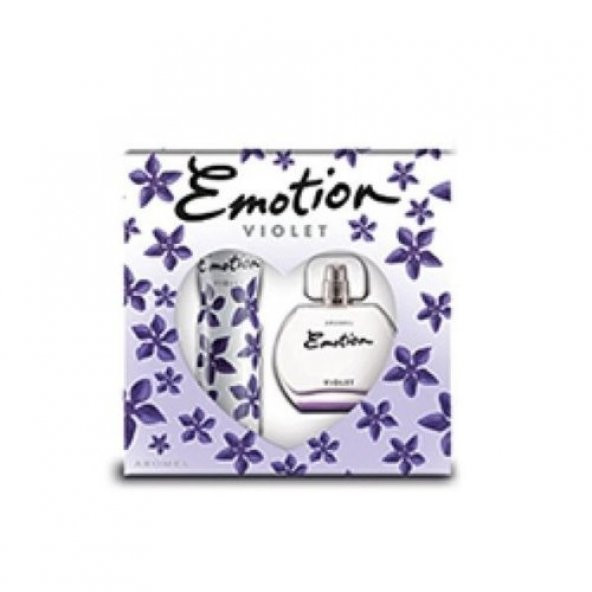 Emotion Parfüm+Deo Karton Kofre Violet Kadın