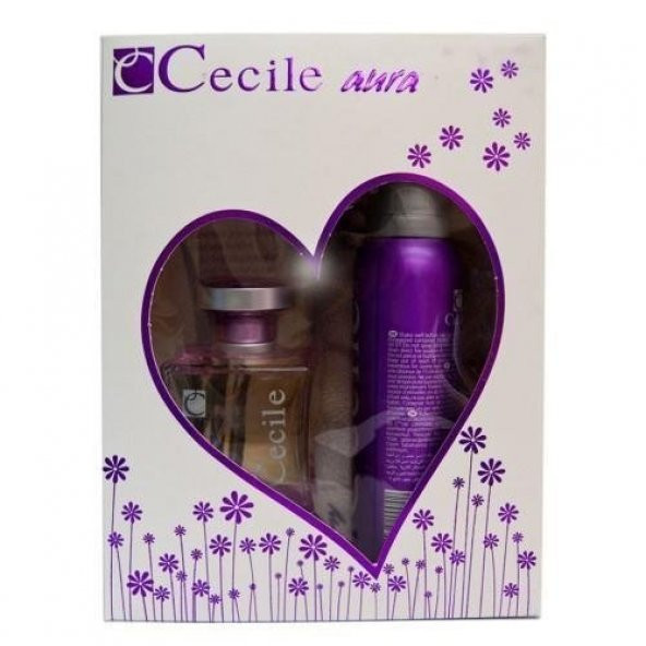 Cecile Aura Edt 100 Ml Kadın Parfümü + 150 Ml Deodorant