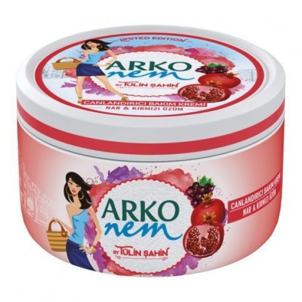 Arko Nem Meyveli Bakım Kremi 300 Ml Nar & Üzüm