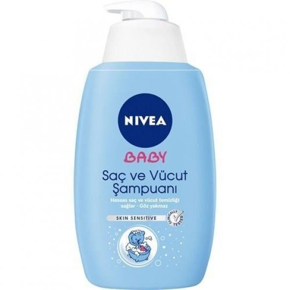 Nivea Baby Saç Ve Vücut Şampuanı 500Ml