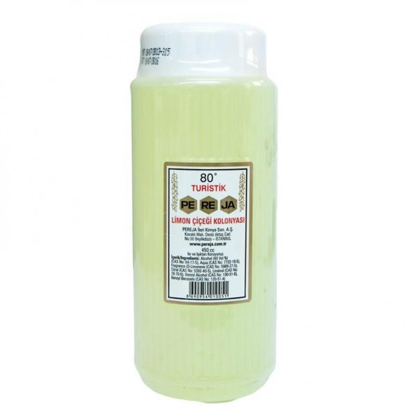 Pereja Limon Çiçeği Kolonyası 450 ML Pet