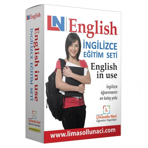 Limasollu Naci English In Use İngilizce Seti ve 6 Ay Online İngilizce Kursu