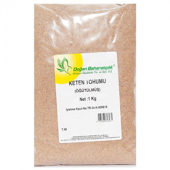 Doğan Keten Tohumu Öğütülmüş Doğal 1000 Gr Paket - 4
