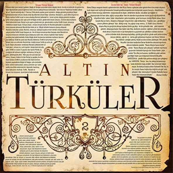 ALİ ÖZÜTEMİZ & KAMİL ÖZDEMİR - ALTIN TÜRKÜLER 2 (LP)