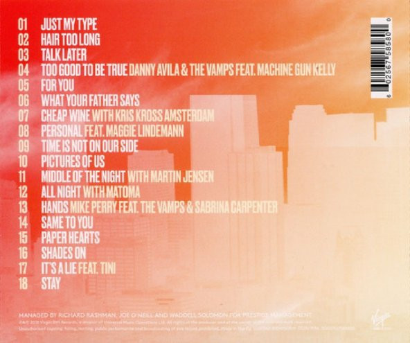 THE VAMPS - NIGHT & DAY (DAY EDITION) (CD) - 2