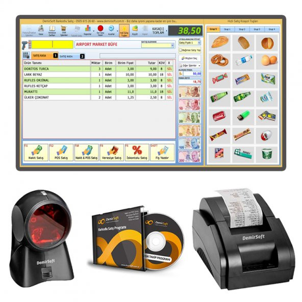 Barkodlu Satış Sistemi 9 Demirsoft