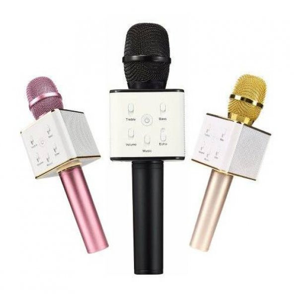 Karaoke Bluetooth Mikrofon Multimedya Q7
