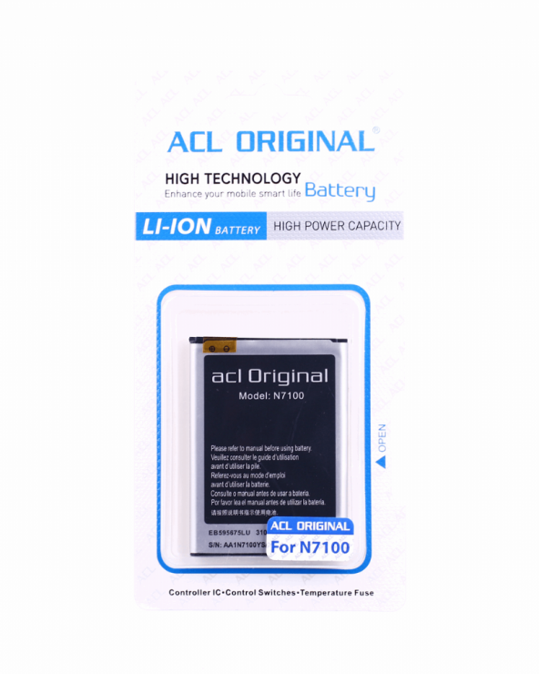 Acl Samsung Galaxy N7100 Original Batarya