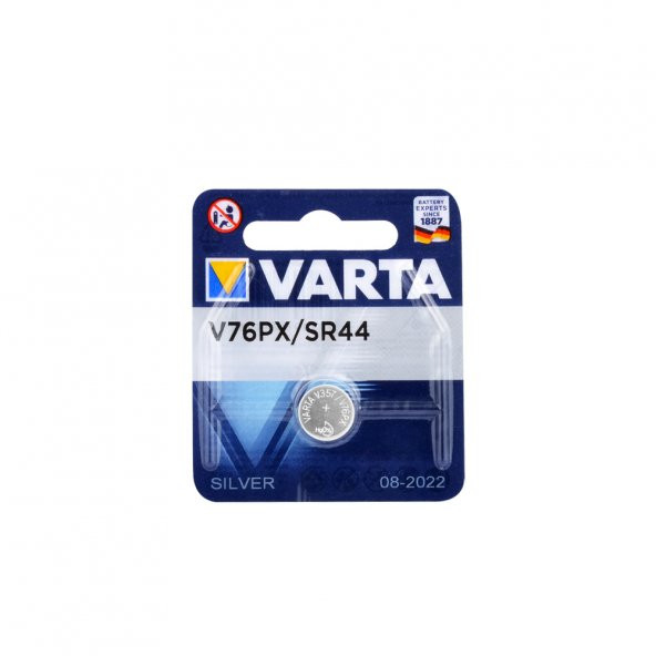 Varta 4075 SR44 V76PX Pil 1li - 1