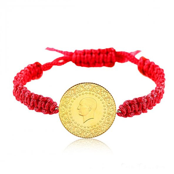 Cigold İpli Çeyrek Altın Bileklik IPK7845122