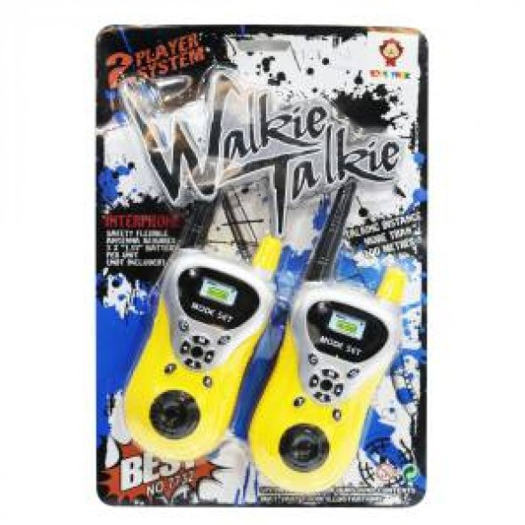WALKİE TALKİE oyuncak telsiz - 2